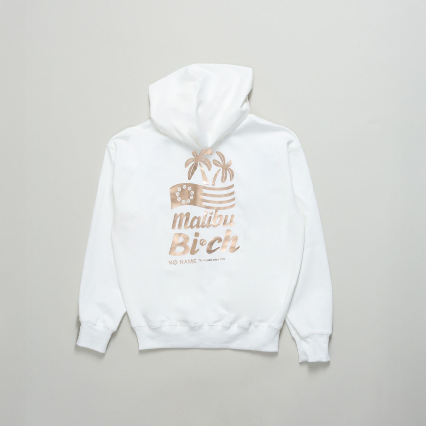 CARTER HOODIE W - SMOOTH COTTON - DOVE PRINT MET.PINK